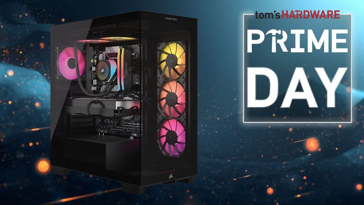 Corsair Vengeance i7500 с RTX 5090 подешевел на 25% в рамках Prime Day