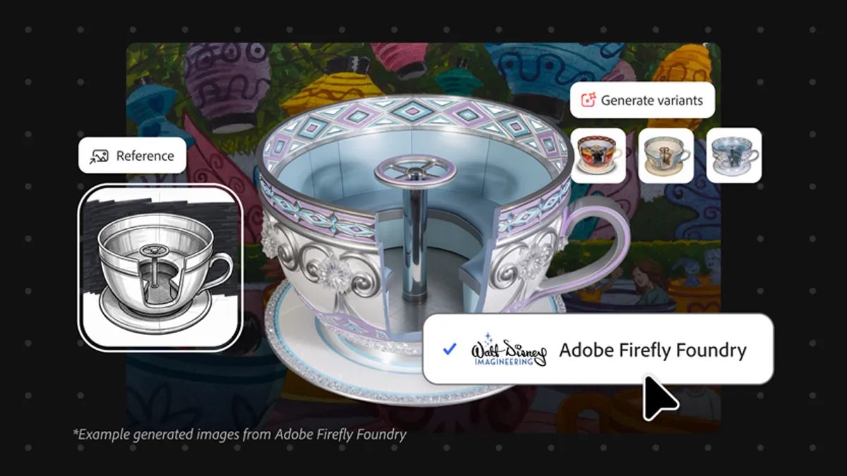Disney внедряет Adobe Firefly для ускорения разработки аттракционов