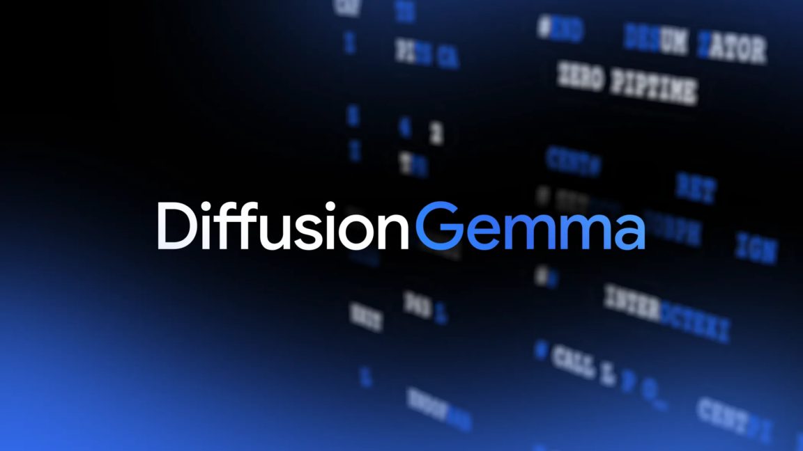 Google DeepMind представила DiffusionGemma — модель для локального AI с 4-кратным ускорением