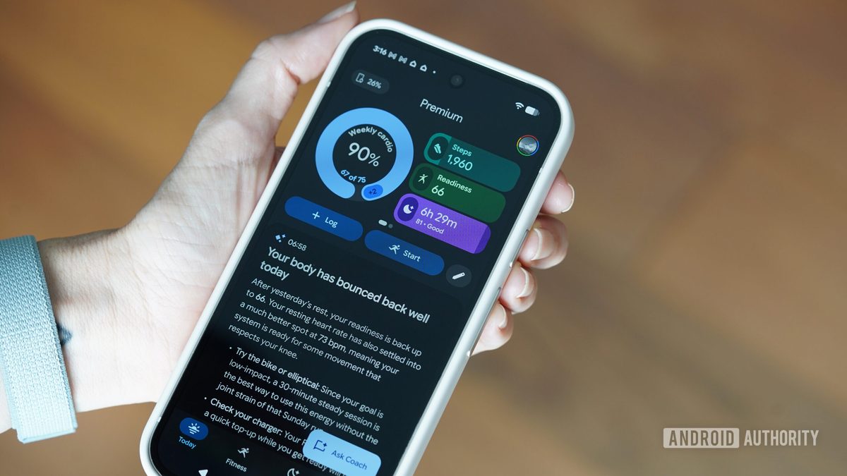 Google Health расширяет возможности отображения метрик на главном экране