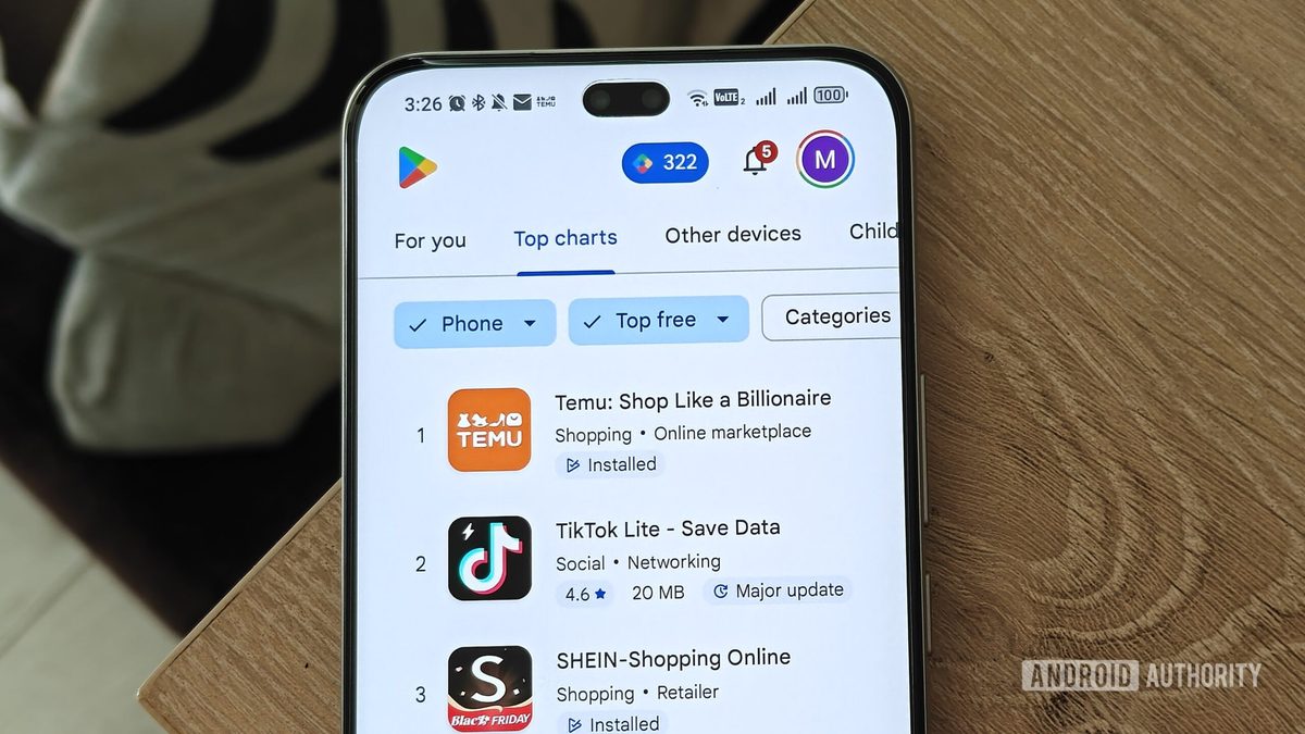 Google Play Store тестирует возможность приостанавливать загрузку приложений