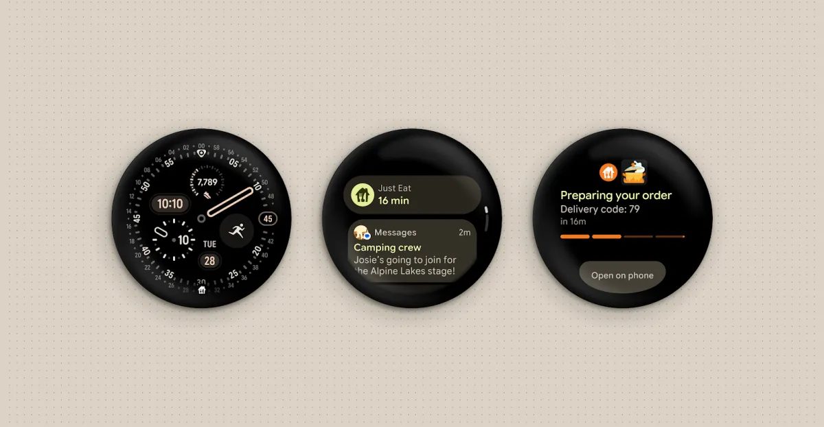 Google выпустила Wear OS 7 с функцией Live Updates и улучшенным временем работы