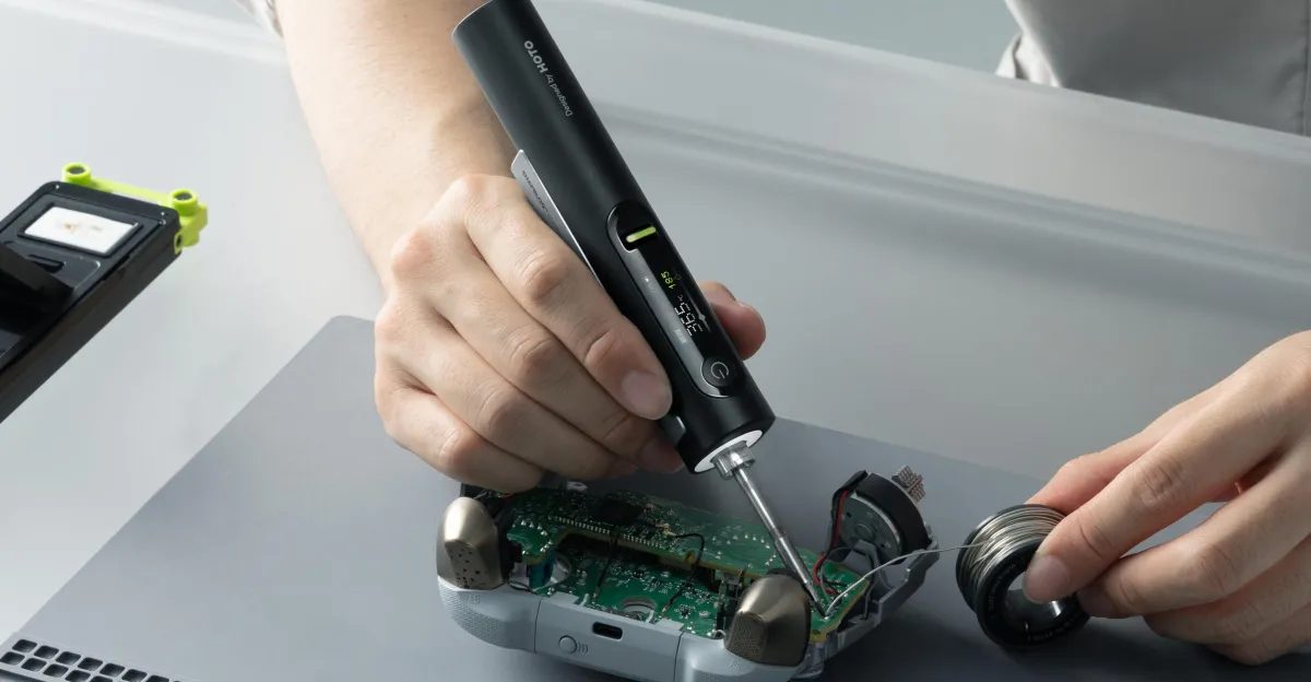 Hoto представила беспроводной паяльник с нагревом за 3 секунды