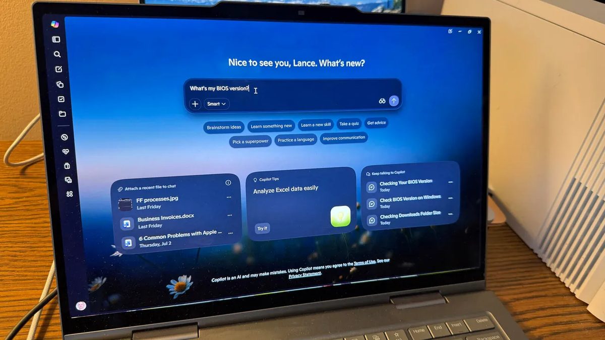 Microsoft Copilot теперь анализирует настройки Windows и отвечает на вопросы о ПК