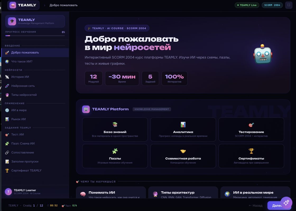 SCORM: как беспрепятственно переносить курсы между LMS-платформами
