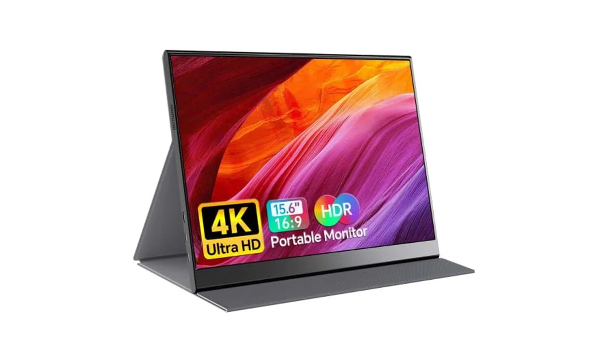 Скидка 20% на портативный 4K-монитор Anyuse диагональю 15,6 дюйма