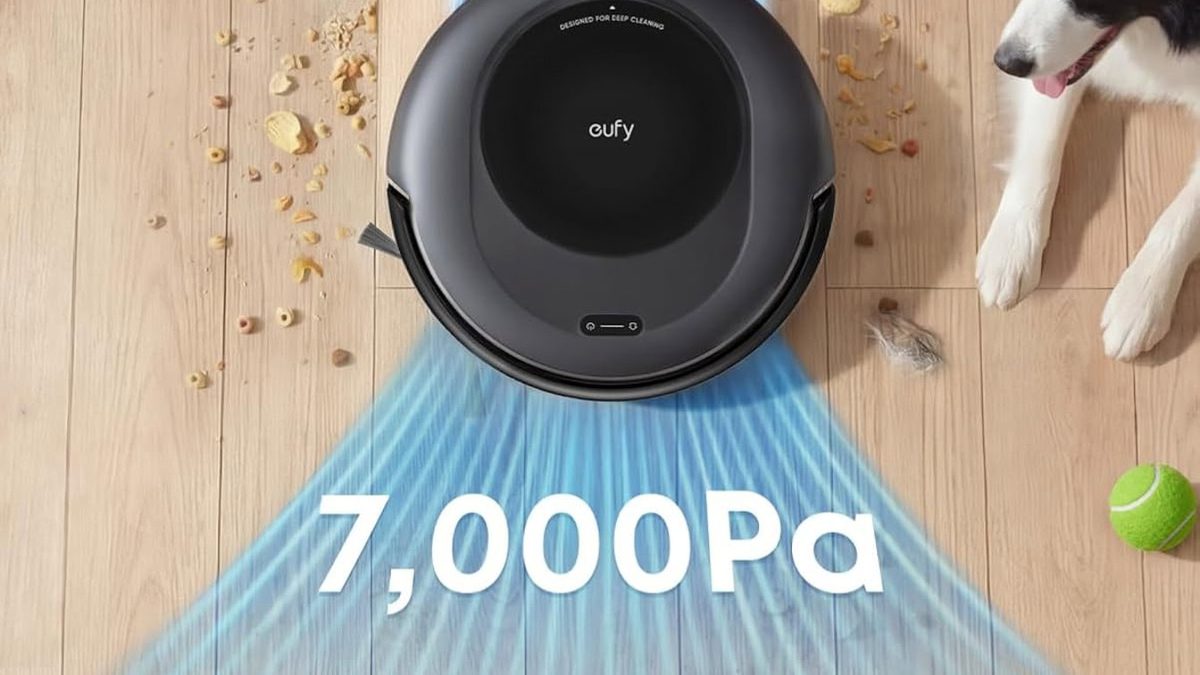 Скидка 38% на робот-пылесос Eufy Omni C20 с функцией самоочистки