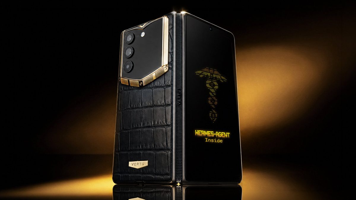 Vertu представила люксовый складной смартфон с AI-агентом за $6 880
